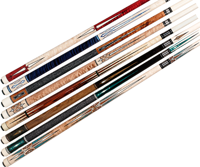 Billiard Cues Market Report By Classification, Material - 2012 Lucasi Pool Cues (667x558), Png Download