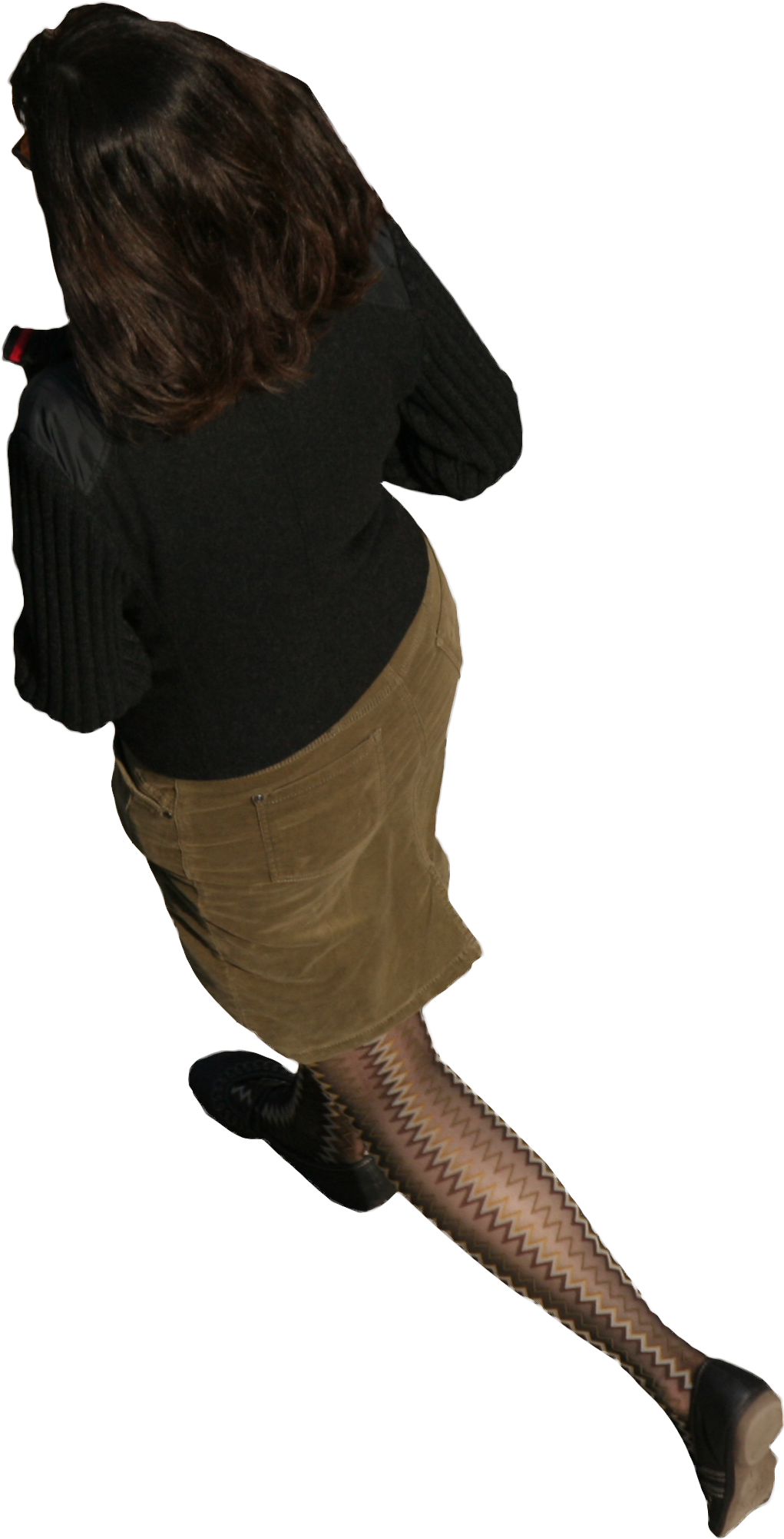 Women In Olive Skirt - Girl (1512x2066), Png Download
