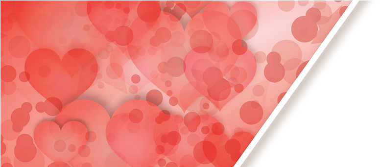 Photo Frame Banner Hearts Postcard Photoshop Frame - Wallpaper (1075x340), Png Download