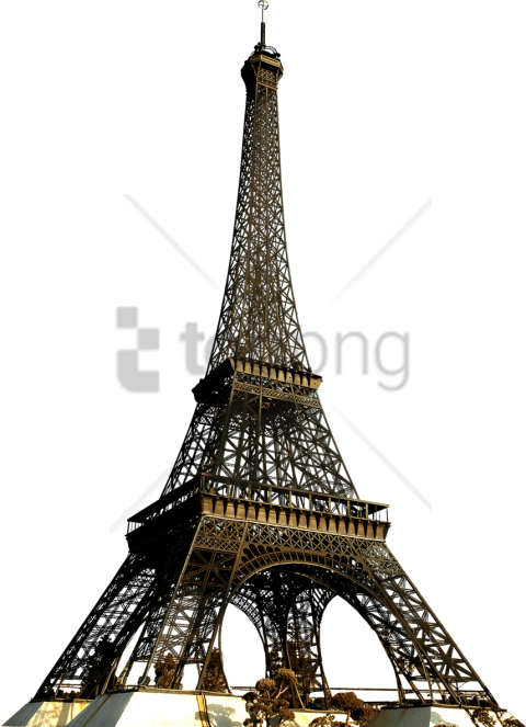 Free Png Collage Paris Eiffel Mauspad Png Image With - Transparent Eiffel Tower Png (480x663), Png Download