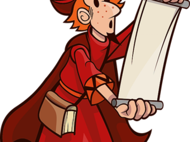 Sorcerer Clipart Magic Spell - Magician (640x480), Png Download