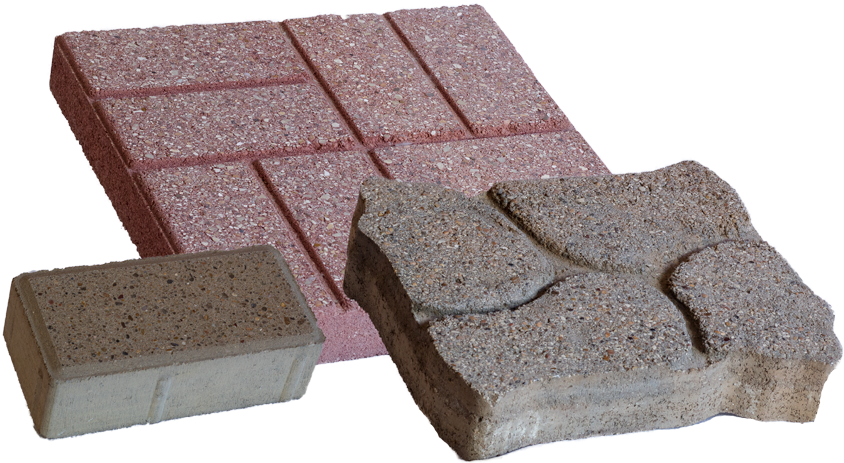 Pavers / Stepping Stones - Chocolate (910x540), Png Download