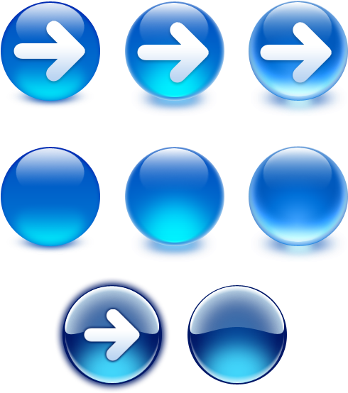 Icojoy Buttons - Circle (550x608), Png Download