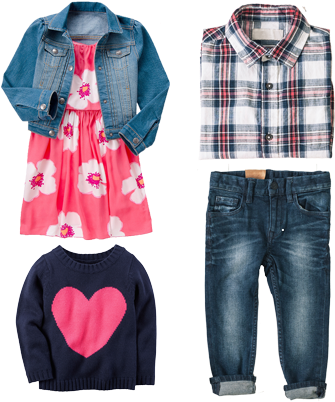 Kids Clothes Png (374x440), Png Download