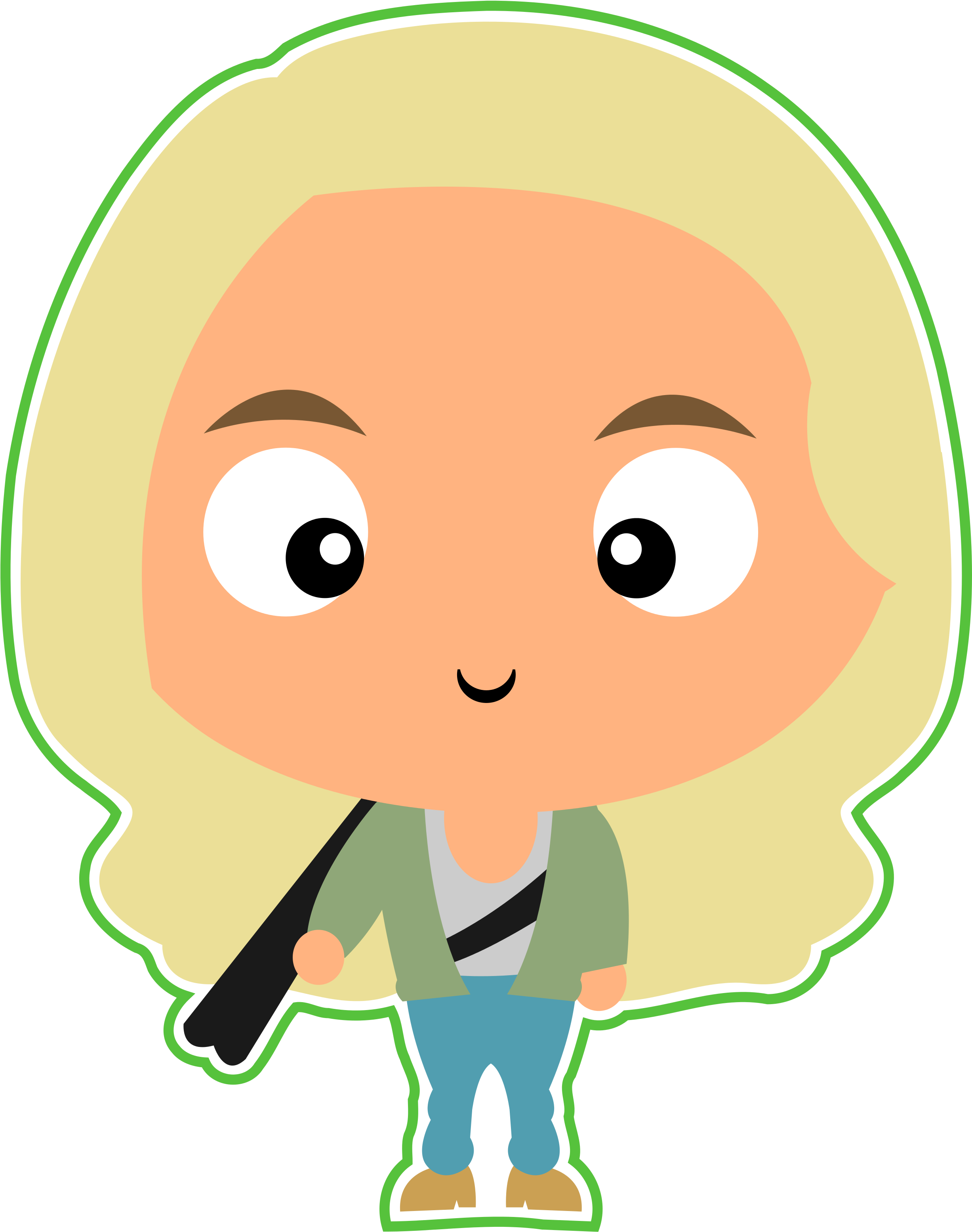 Supernatural Cliparts - Alona Tal (2550x3300), Png Download