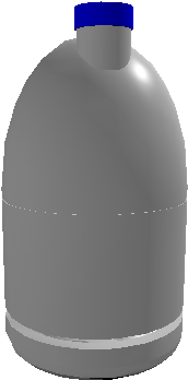 Bleach - Water Bottle (420x420), Png Download