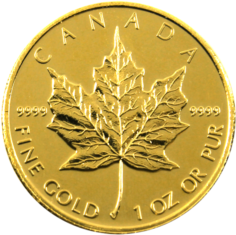 To A Far Lesser Extent, Even The Value Of Gold Bullion - Canadian Silver Maple Leaf (784x784), Png Download