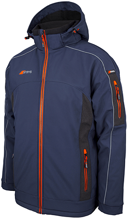 Grays Hockey Clothing Vector Padded Dark Navy Unisex - Jacket (450x450), Png Download