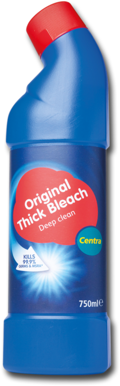 Centra Original Thick Bleach 750ml - Plastic Bottle (800x800), Png Download