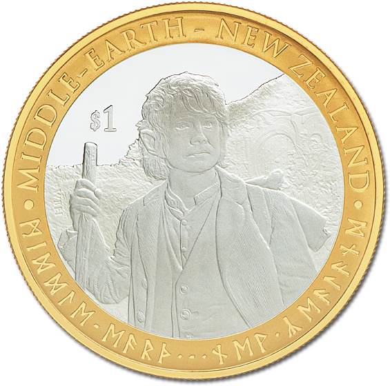 View Large Image - Silver And Gold Coin (600x600), Png Download