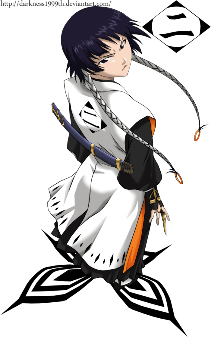 2nd Division Captain Soi-fon By Darkness1999th Bleach - Soi Fon (715x1118), Png Download