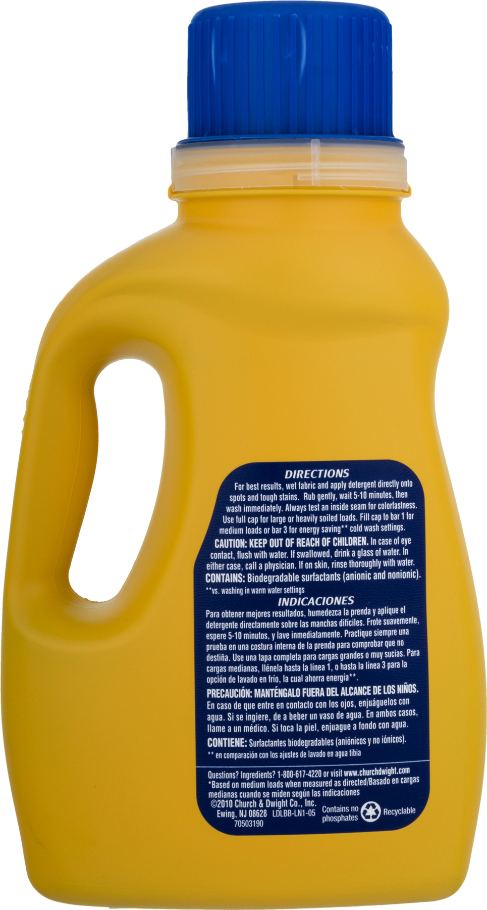 Arm & Hammer Clean Burst Liquid Laundry Detergent, - Arm & Hammer Clean Burst Liquid Laundry Detergent (1800x1800), Png Download