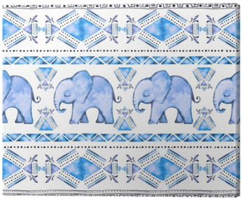 Seamless Pattern, Rim, Border, Watercolor Illustration - Watercolor Painting (400x400), Png Download