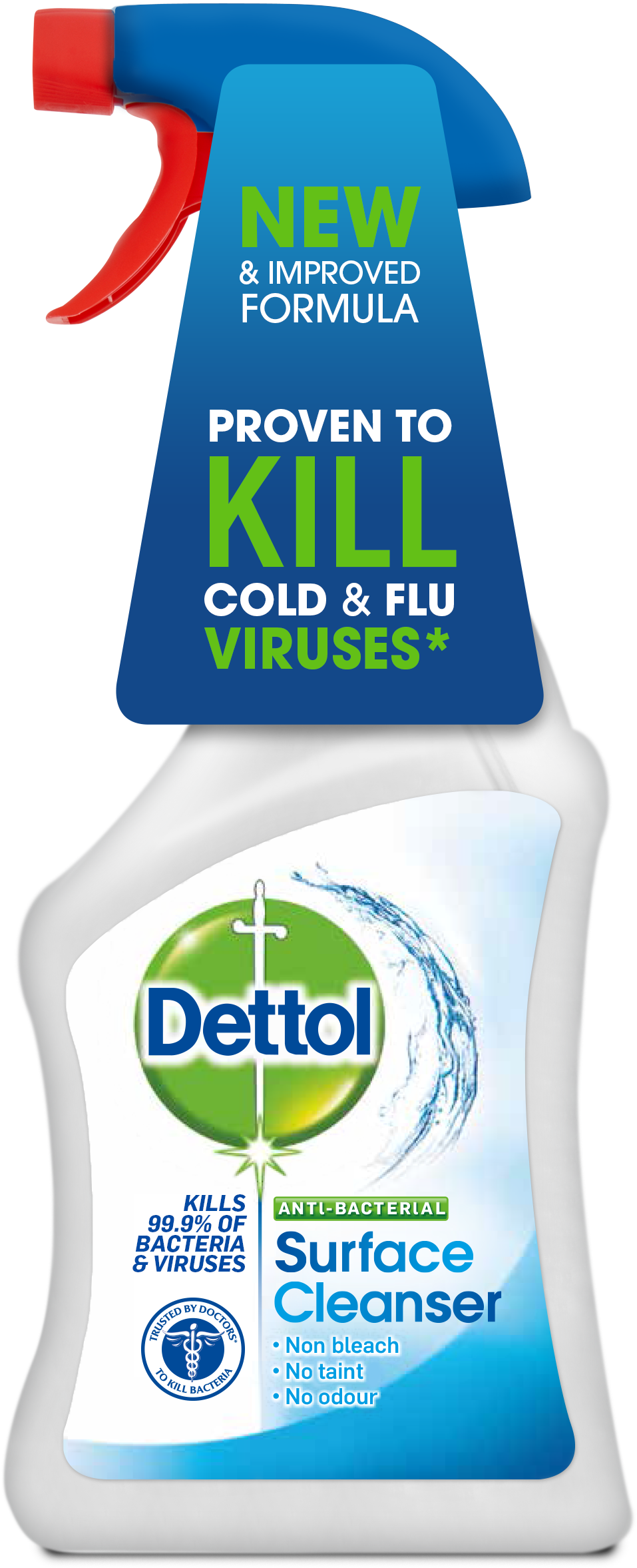 Dettol Antibacterial Surface Cleanser - Dettol (1916x2974), Png Download