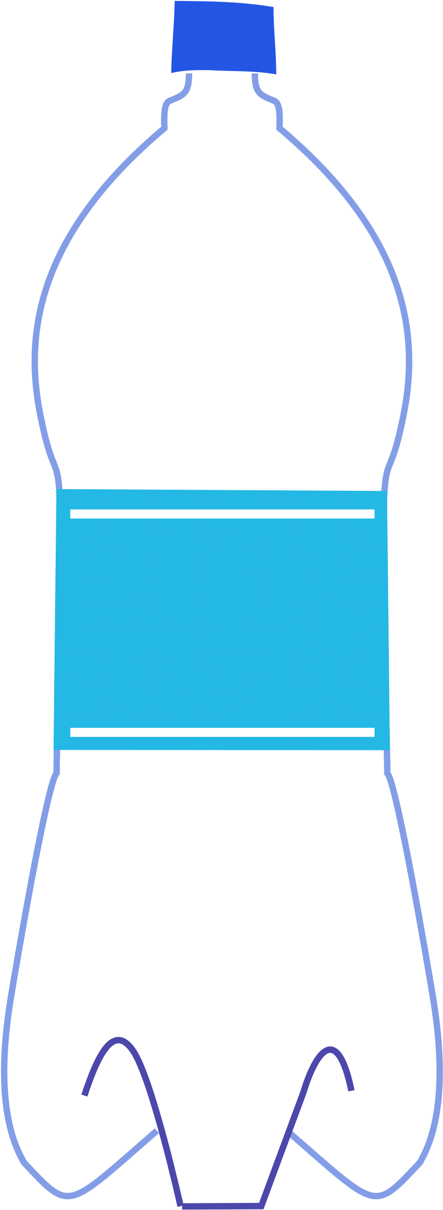 Microsoft Clipart Image Of Bleach Bottle - Crush The Bottle After Use (907x2400), Png Download