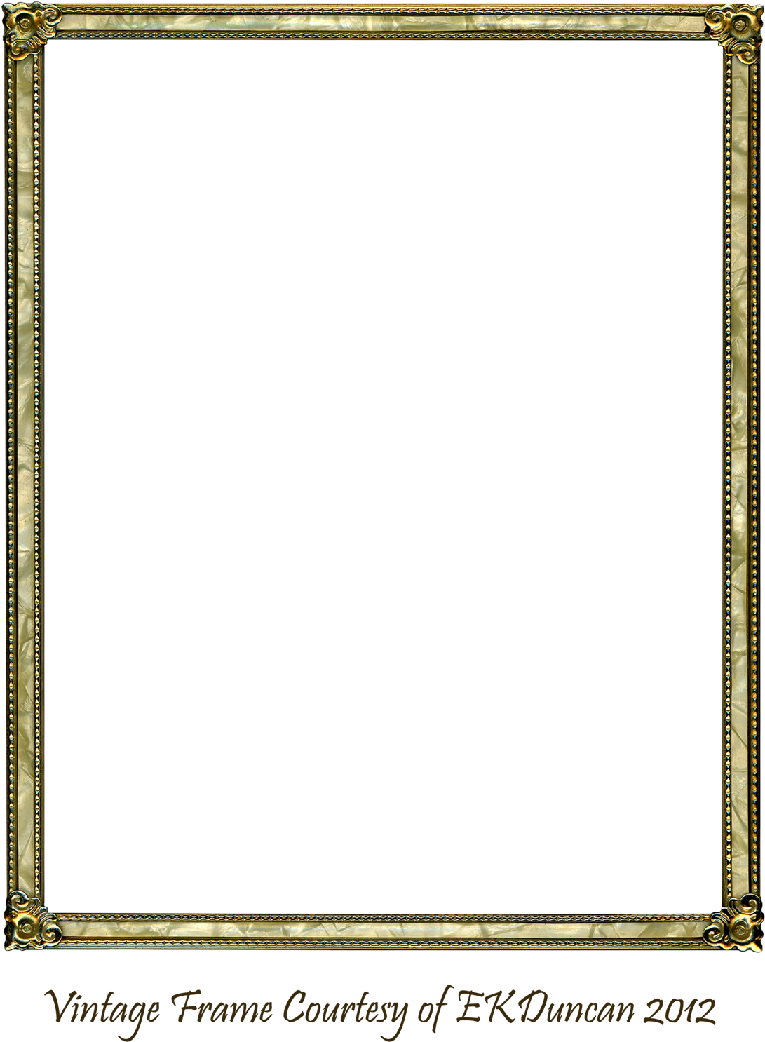 Gothic Frame Png - Picture Frame (1111x1500), Png Download
