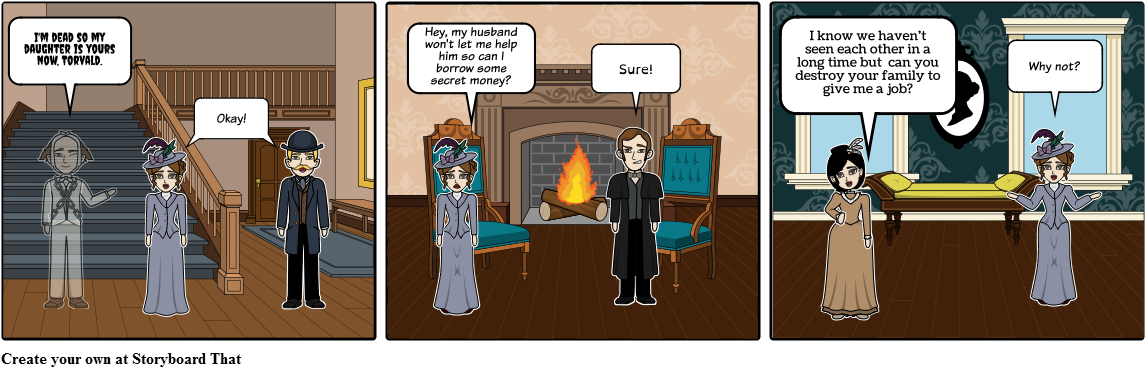A Doll's House Comic - Comics (1164x385), Png Download