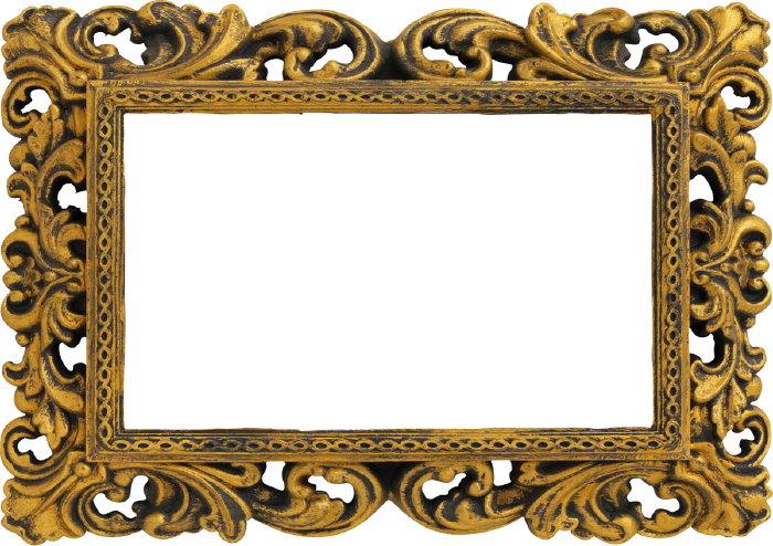 Wooden - Clip Art Photo Frame (700x494), Png Download