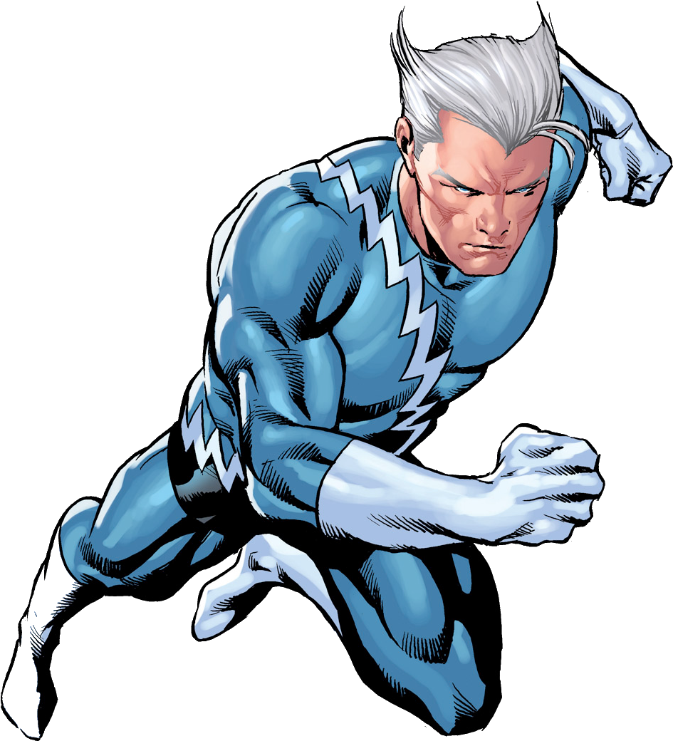 Quicksilver Comics - Quicksilver Comic Png (1053x1134), Png Download