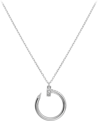 Juste Un Clou Necklace (314x389), Png Download