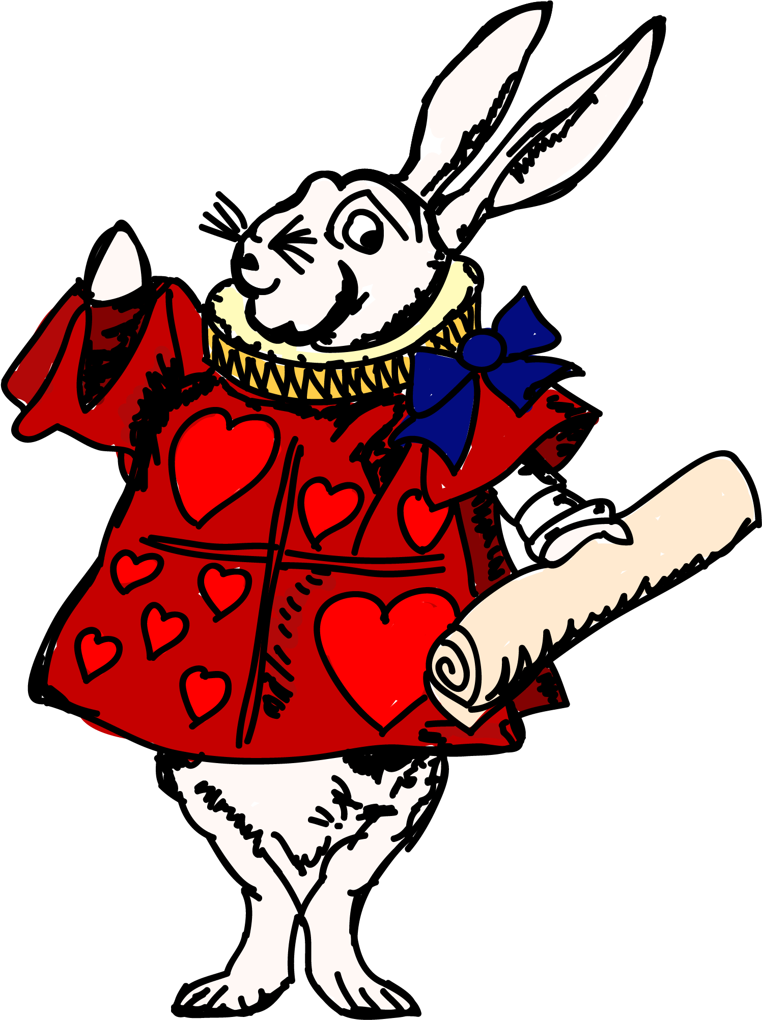 They Are Called By Many As Matt And Boris - Conejo De Alicia En El Pais (1625x2333), Png Download