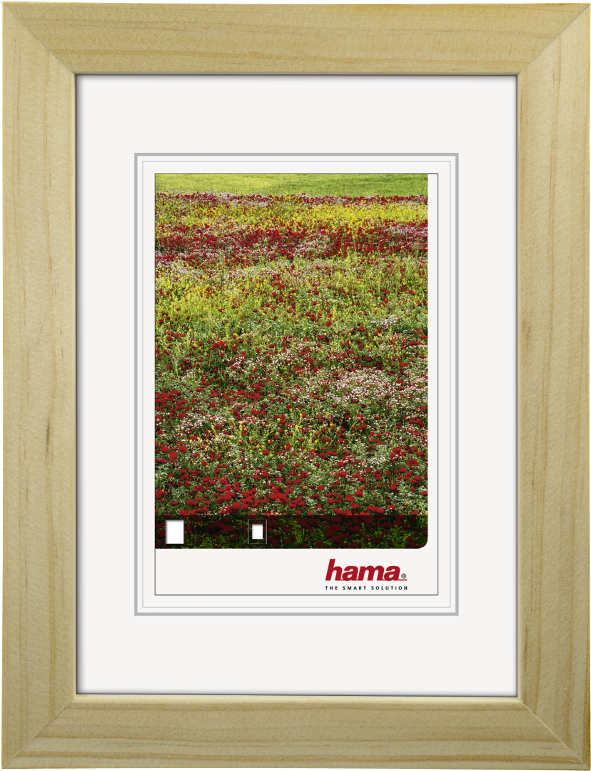 "foggia" Wooden Frame, Natural-coloured, 40 X 50 Cm - Hama Foggia - Photo Frame - 11x13.8 In (28x35 Cm) - (1100x1100), Png Download