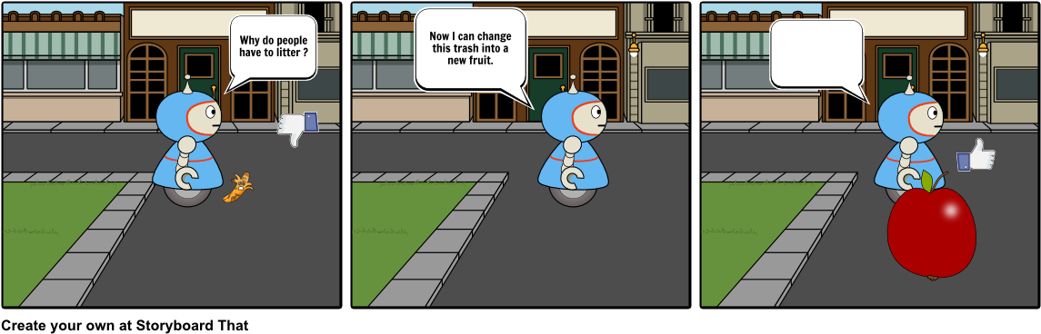 Robot Garbage - Comic Of The Book Monster Walter Dean Myers (1164x385), Png Download