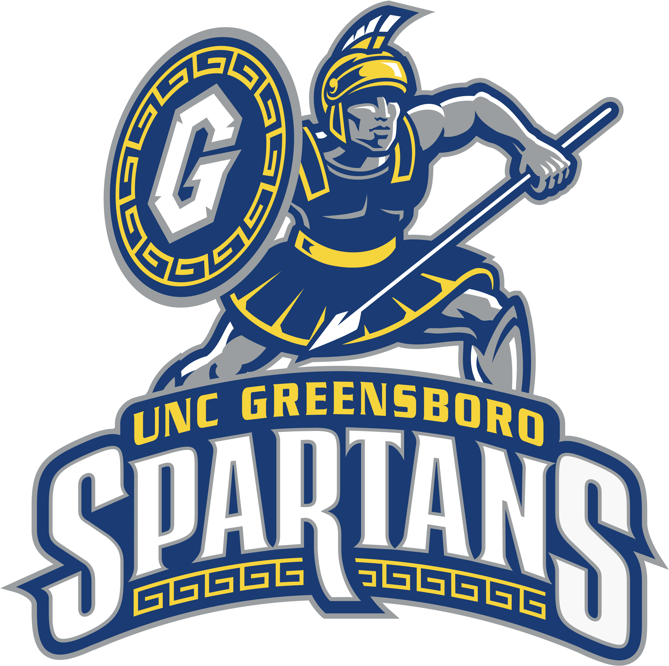 Uncg Spartans Logo Png Transparent - Unc Greensboro Spartans Logo (2400x2400), Png Download