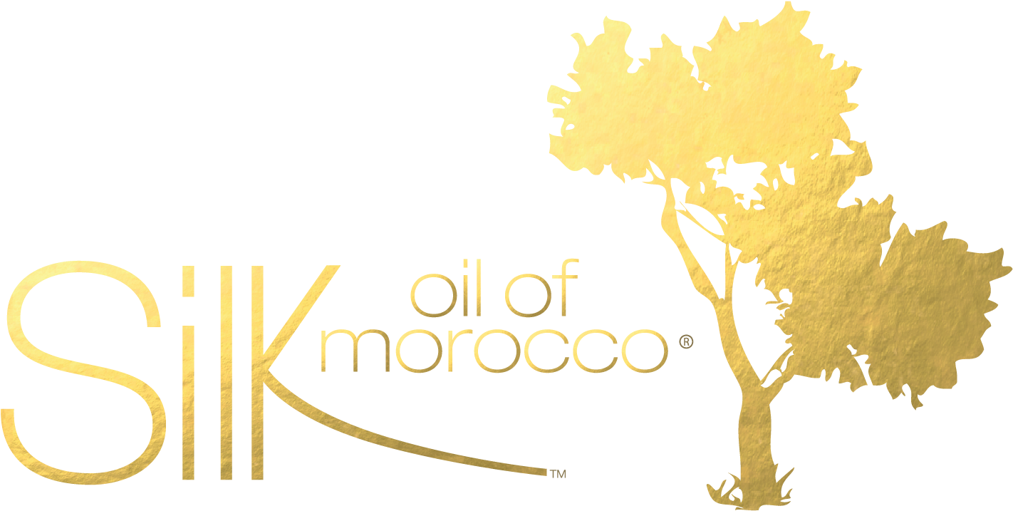 Gold Foil Logo White - Argan Oil Logo (1550x895), Png Download