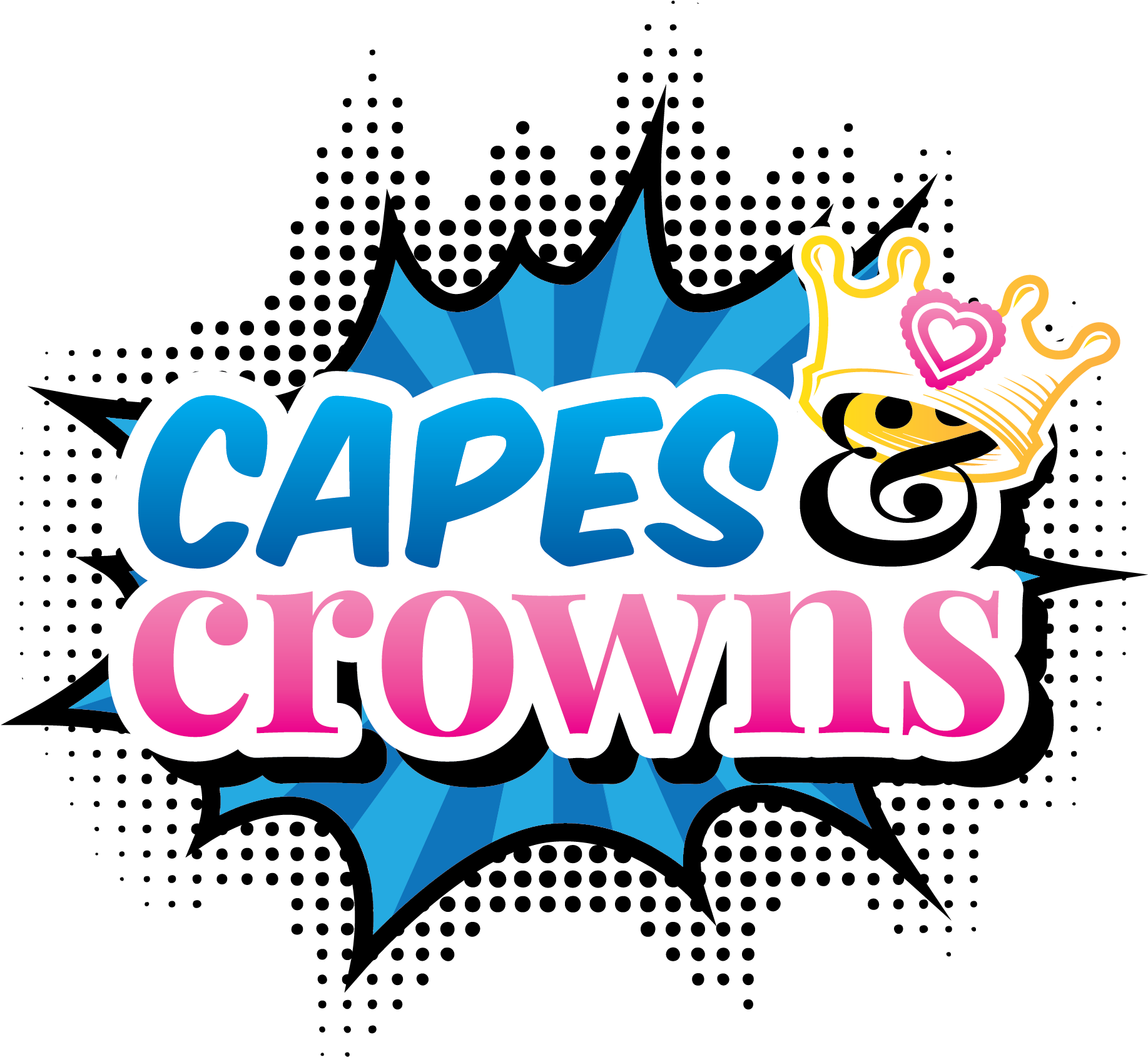 Capes And Crowns Mini Gala - Graphic Design (1838x1698), Png Download