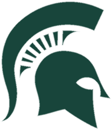 Michigan State University, American Collegiate Rugby - Michigan State Football Logo (480x480), Png Download