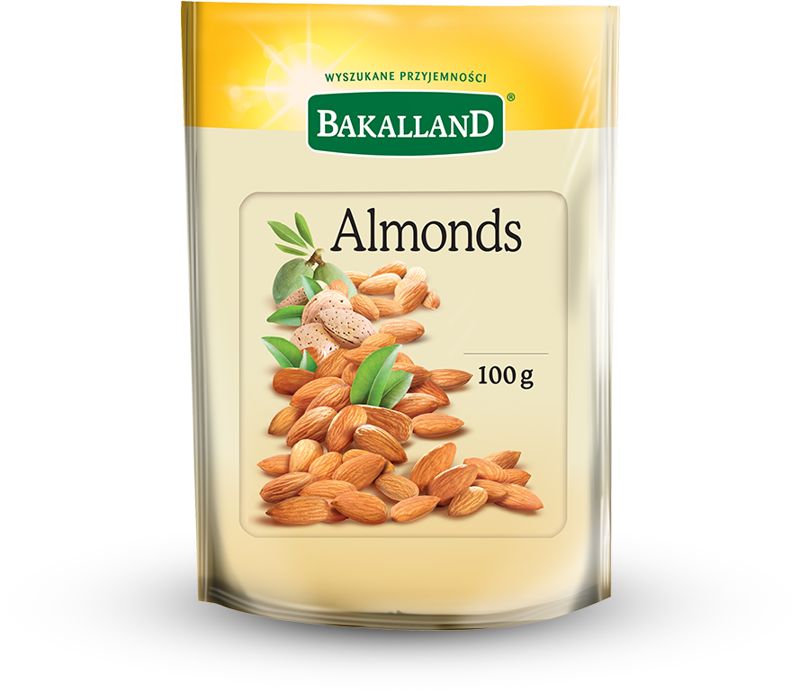 Bakalland Dried Fruits Nuts Seeds-almonds - Bakalland (900x900), Png Download