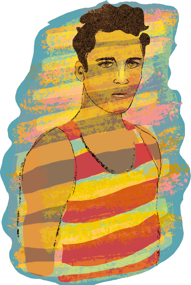 02 Summertanstripes (661x987), Png Download