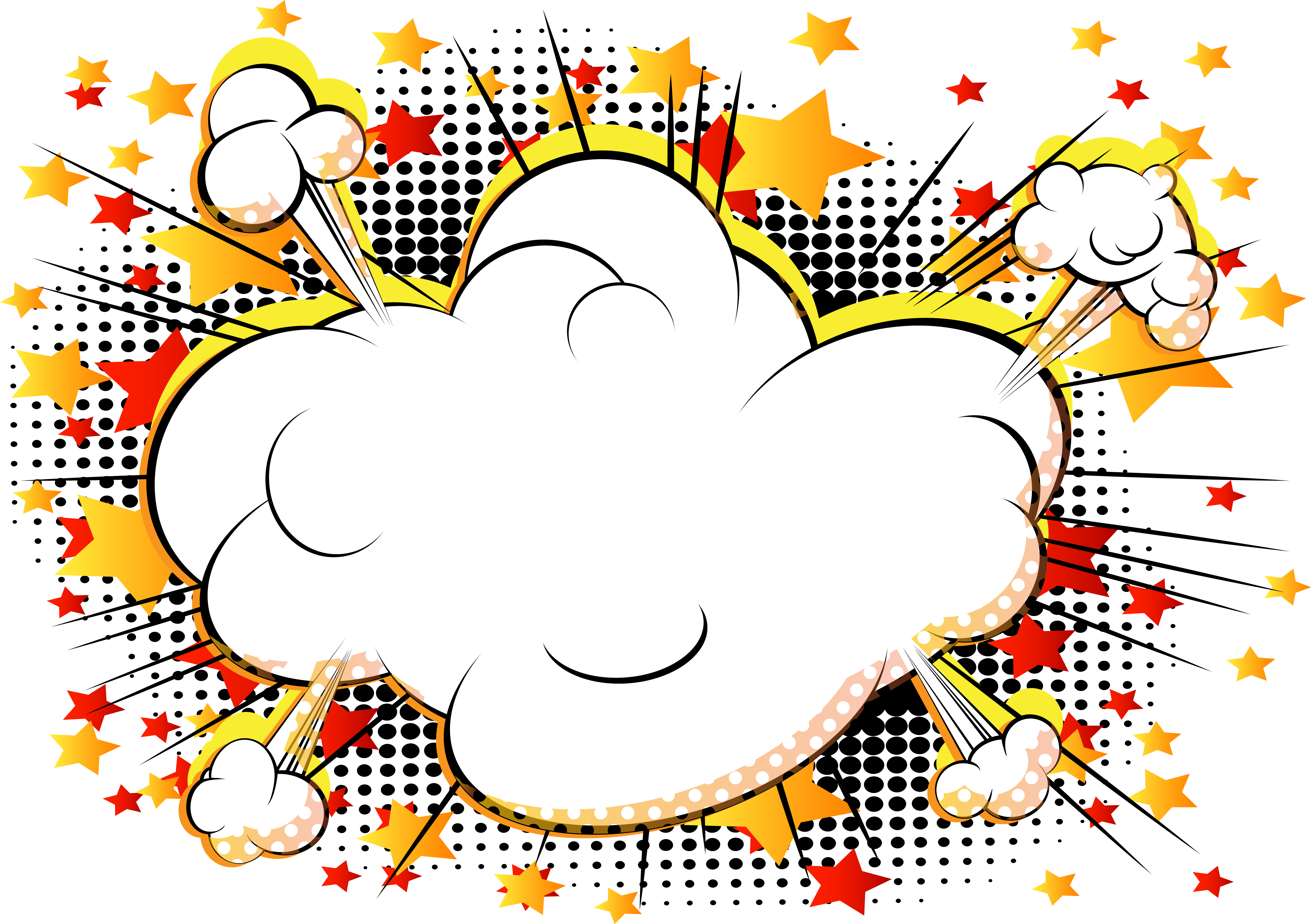 Transparent Clouds Comic Book - Comic Book Png - Free Transparent PNG ...