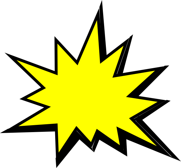 Explosion Clipart Kaboom - Mario Super Crown Meme (600x557), Png Download