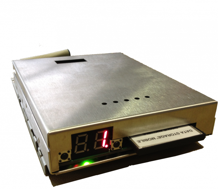 Scsi Floppy Disk Drive Emulator - Floppy Disk Drive Png (726x630), Png Download