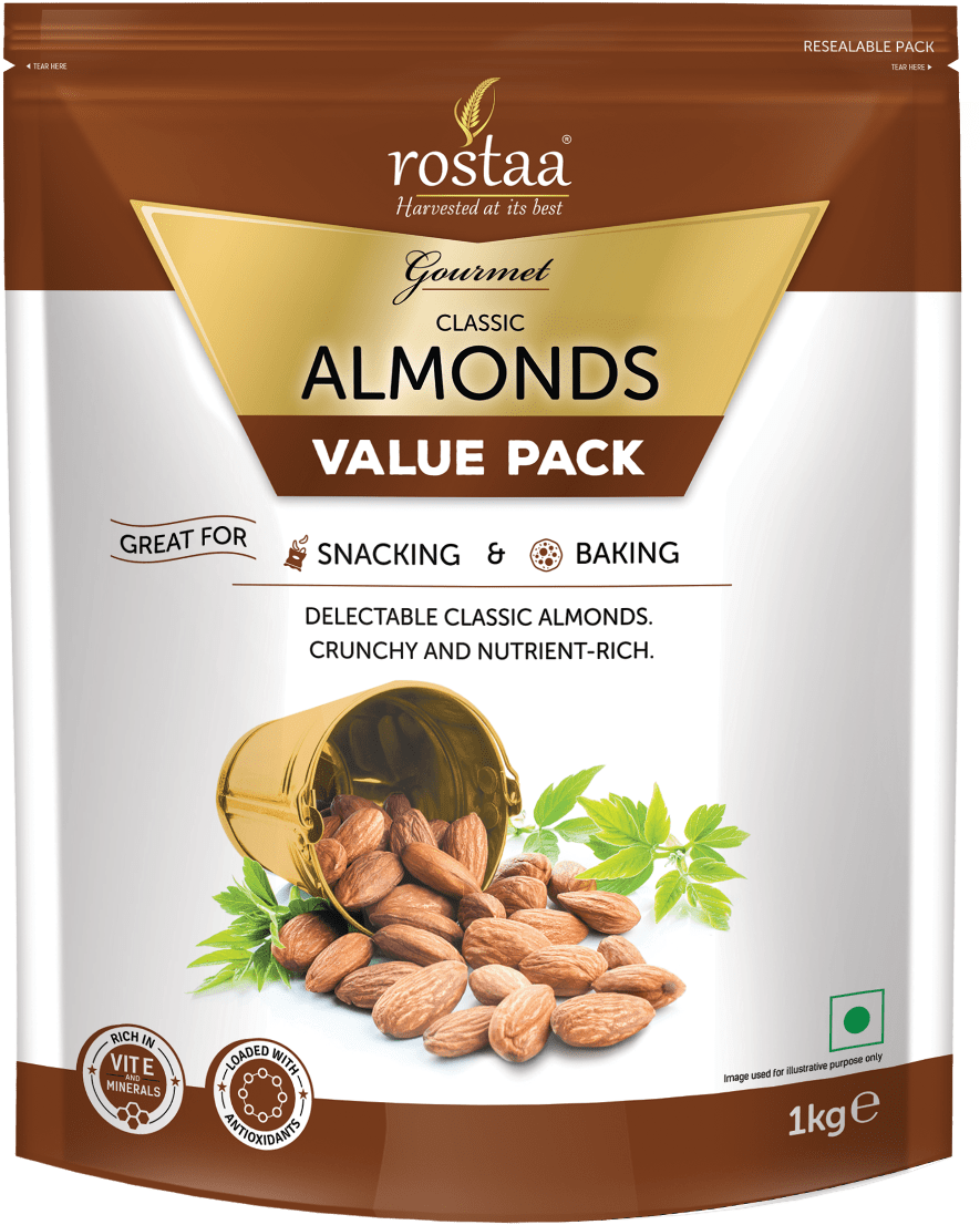 Text - Rostaa Almonds (932x1200), Png Download
