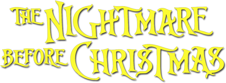 Nightmare Before Christmas Logo (800x310), Png Download