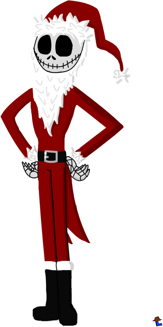 19 Nightmare Before Clipart Huge Freebie Download For - Jack Skellington Santa Clipart (688x1160), Png Download