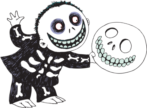 8abylec Yedzriu - Barrel Nightmare Before Christmas Drawing (480x354), Png Download