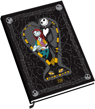 The Nightmare Before Christmas 2019 Diary - Nightmare Before Christmas 2019 Diary (350x391), Png Download