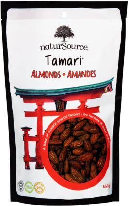 Dry Roasted To Perfection, Our Exclusive Tamari® Almonds - Amandes Tamari (328x500), Png Download
