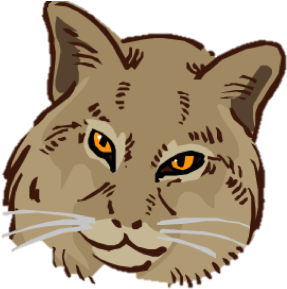 Big Elm Bobcat - Big Elm Elementary School (573x572), Png Download