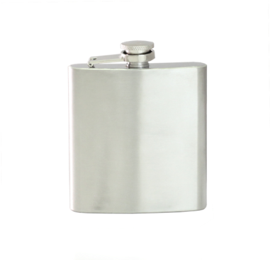 6 Oz Stainless Steel Flask (380x380), Png Download
