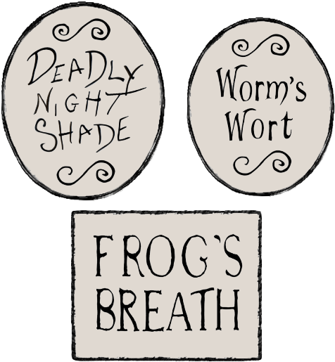 I Decided To Use My Green Bottle For Fog's Breath And - Nightmare Before Christmas Potion Bottles (500x531), Png Download