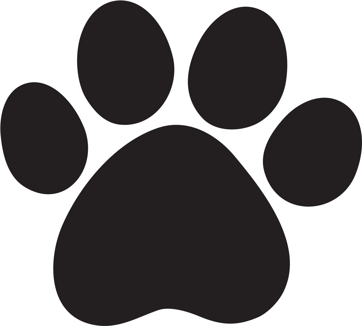 Download Cat Paws Png Hd - Dog Paw Print Clip Art PNG Image with No