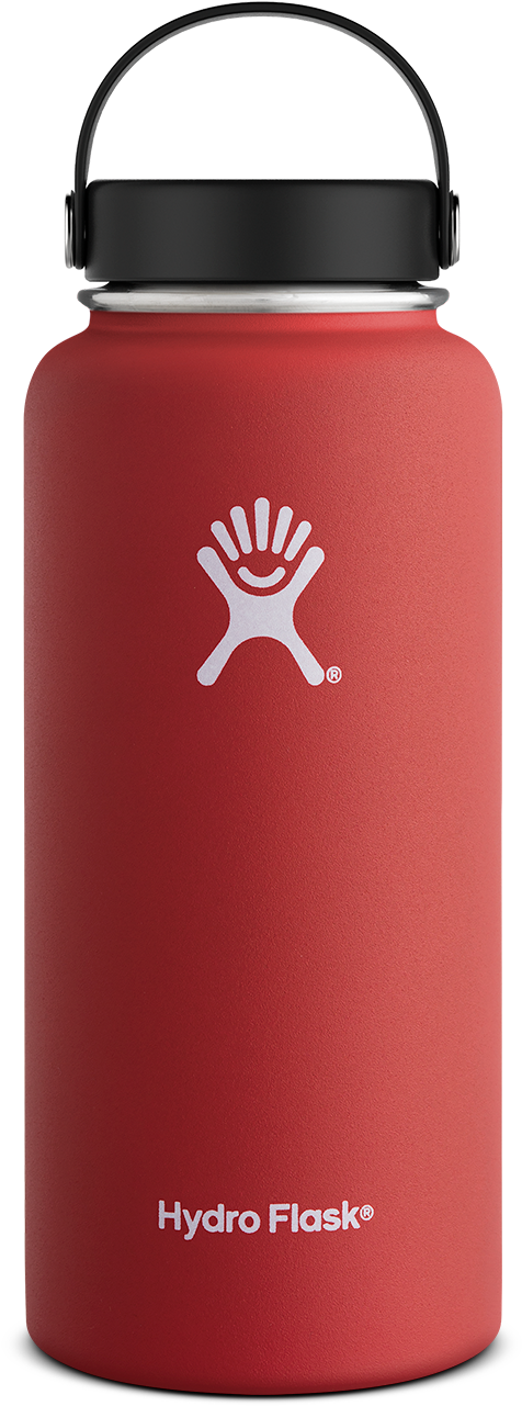 Hydro Flask W32 Lava V=1461634433 (642x1392), Png Download