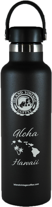 21 Oz Hydro Flask - Island Vintage Coffee (702x1024), Png Download