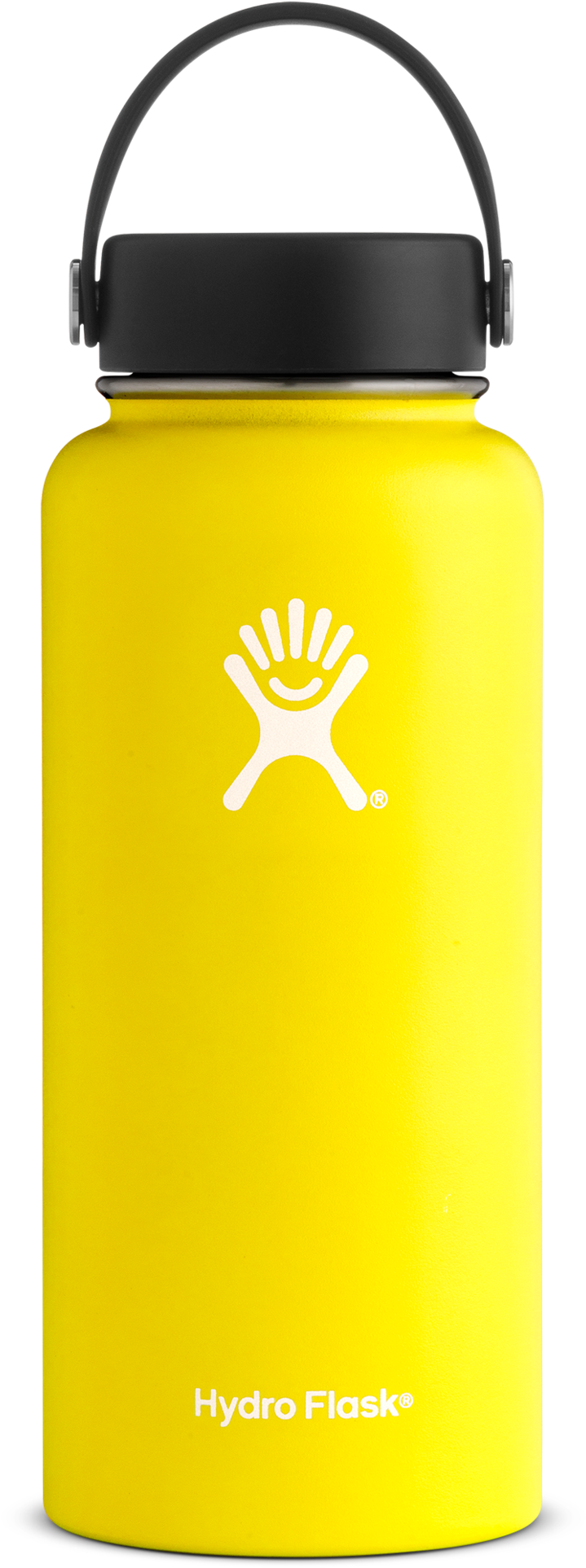 32 Oz Wide Mouth Lemon Water Bottle - Hydro Flask 32 Oz Teal (901x2048), Png Download