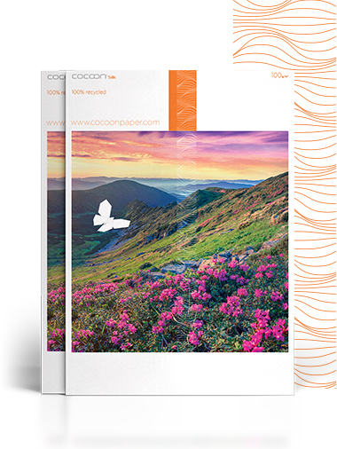 See How Much You Can Reduce Your Consumption Of The - Cocoon Silk Paper (380x506), Png Download